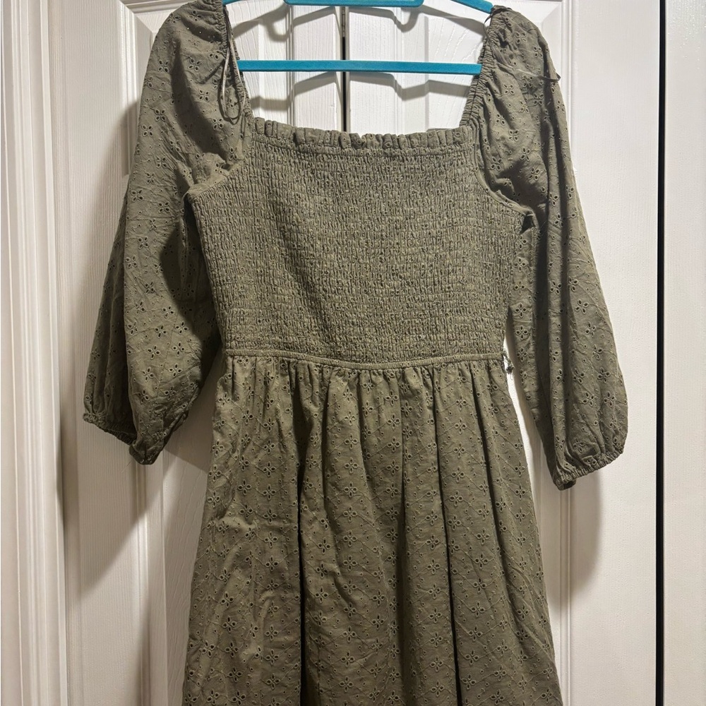 Women’s Medium Olive Green Dress Lost + Wander
